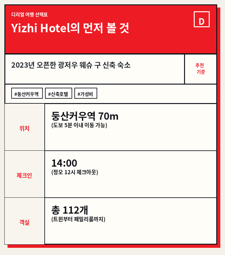 Yizhi Hotel의 먼저 볼 것