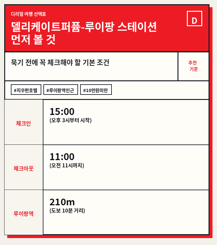 델리케이트퍼퓸-루이팡 스테이션 먼저 볼 것